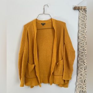 Goldenrod Oversized Cardigan